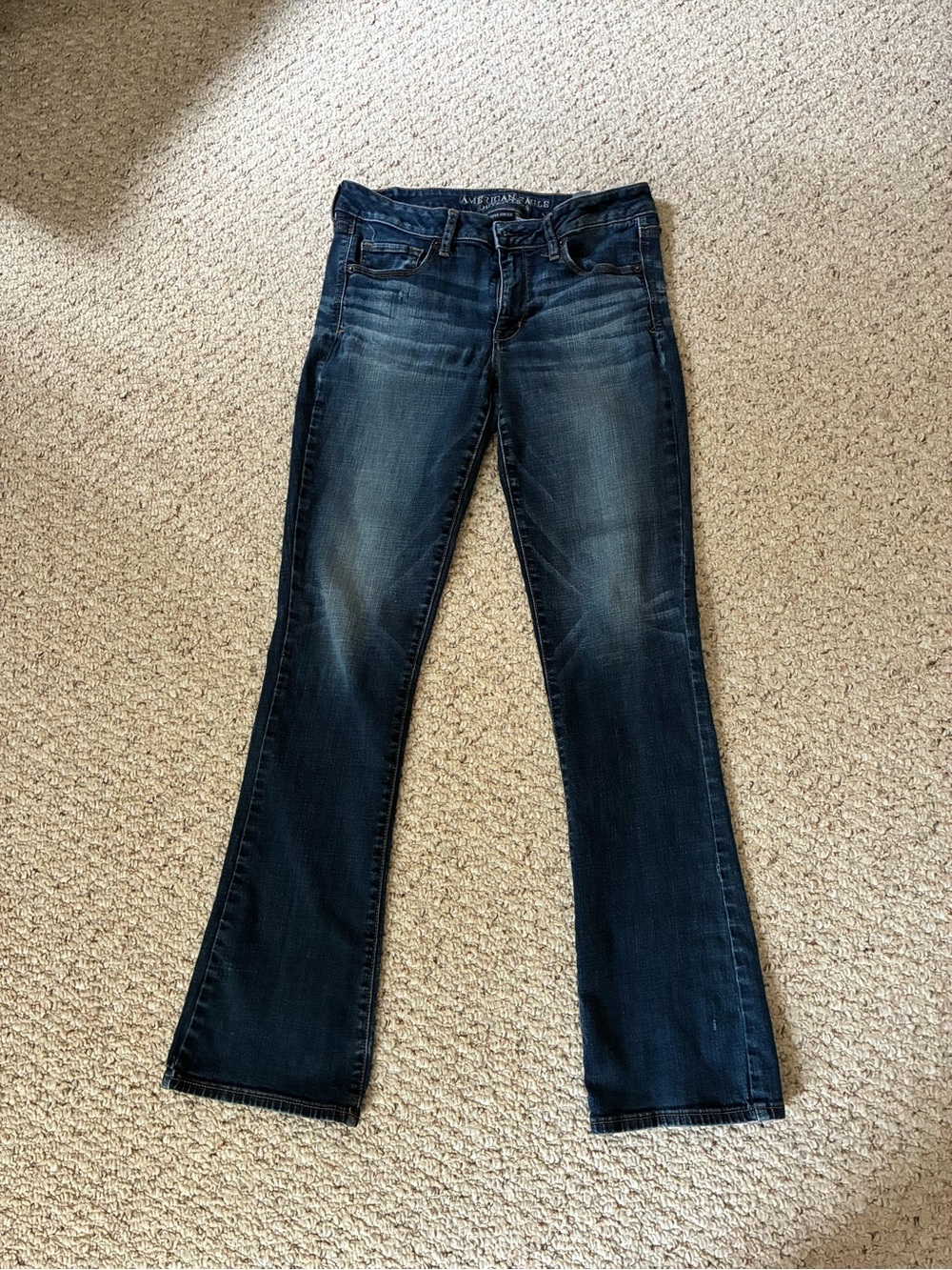 American Eagle Outfitters Dark Blue Flare Jeans